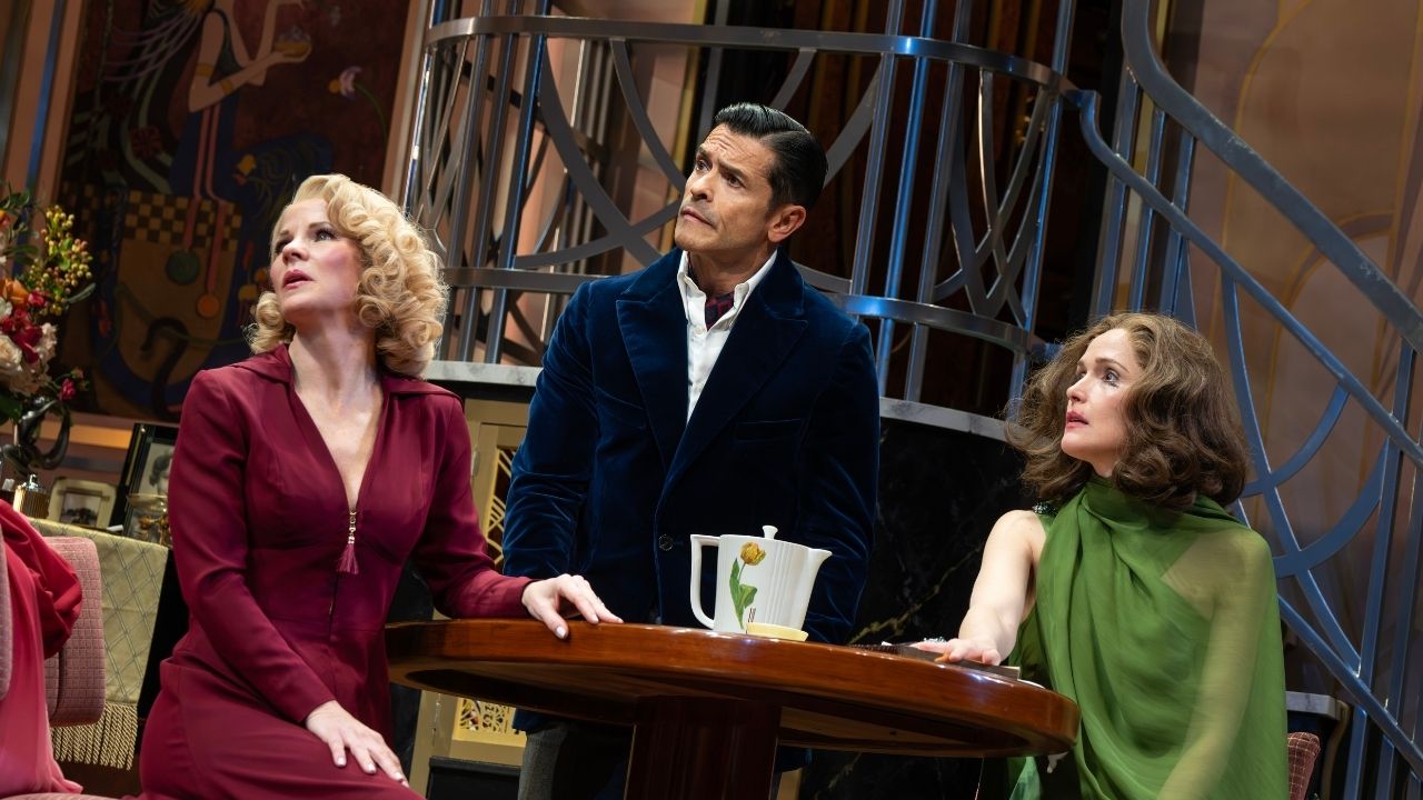 Kelli OHara, Mark Conseulos, and Rose Byrne